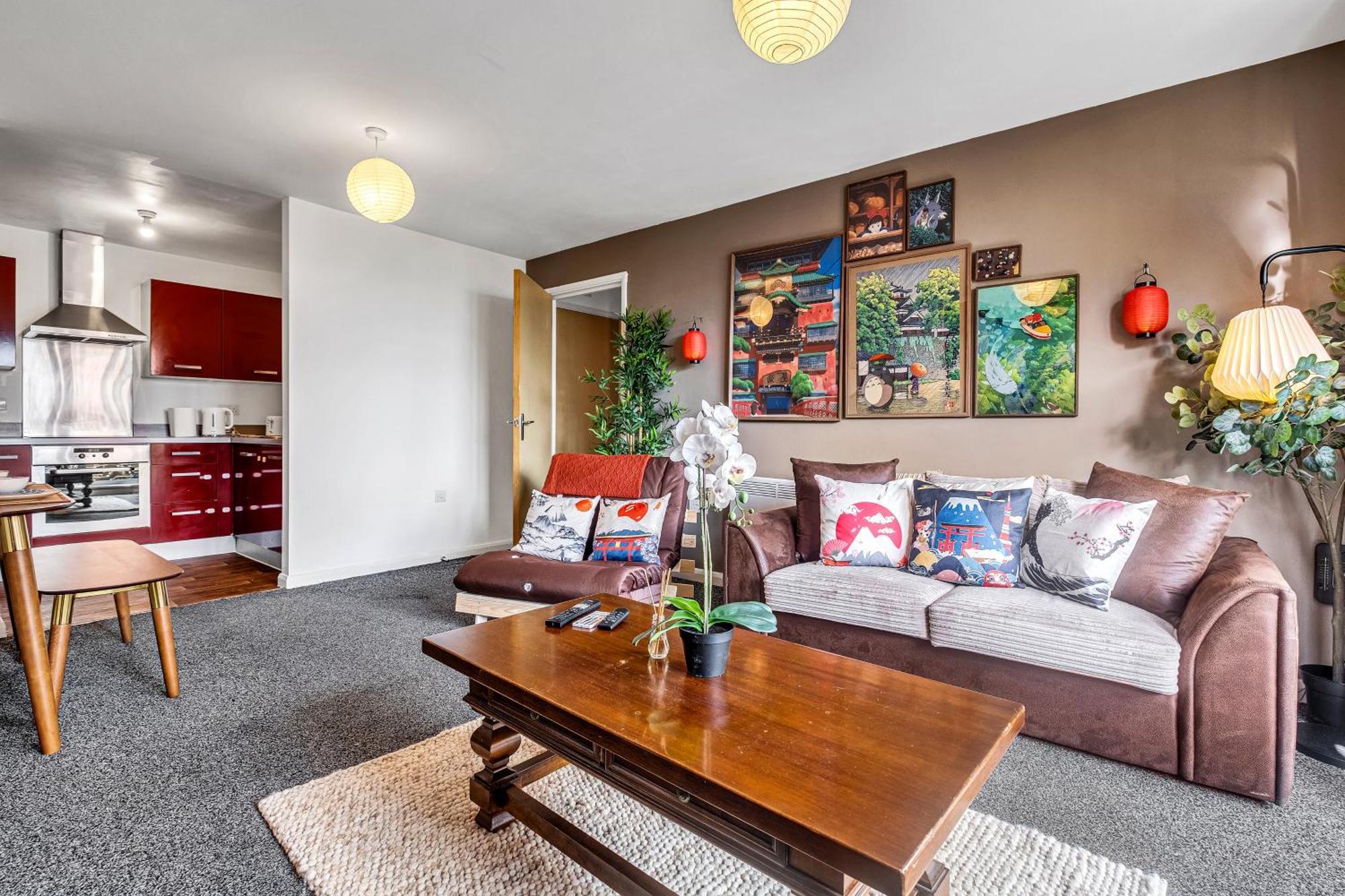 Anime Suite - Central And Free Parking With Netflix Birmingham Exterior photo