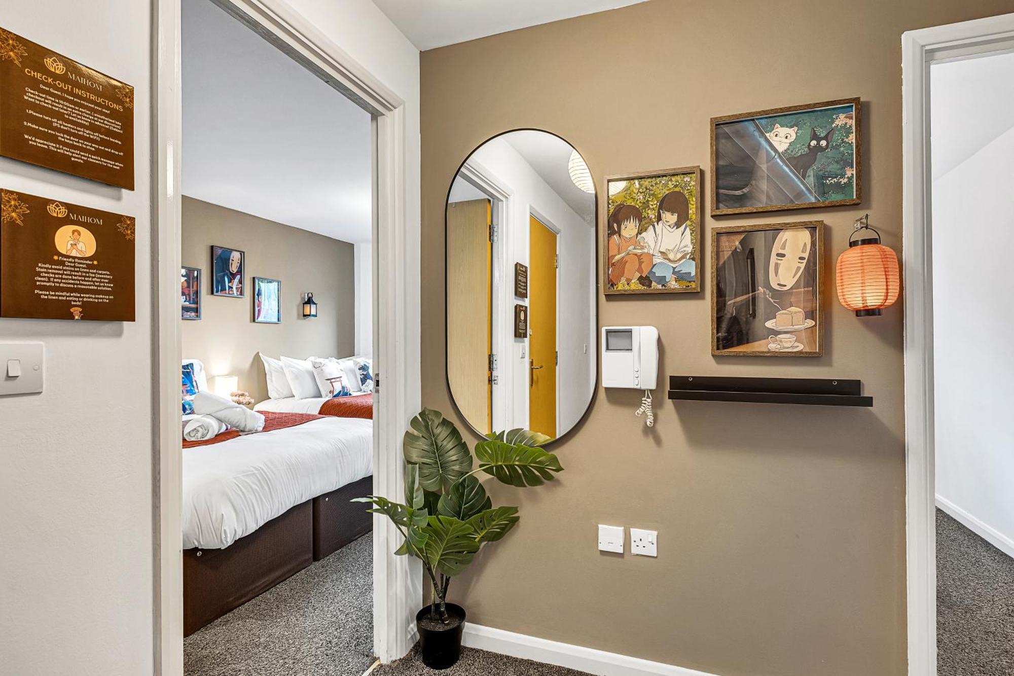 Anime Suite - Central And Free Parking With Netflix Birmingham Exterior photo