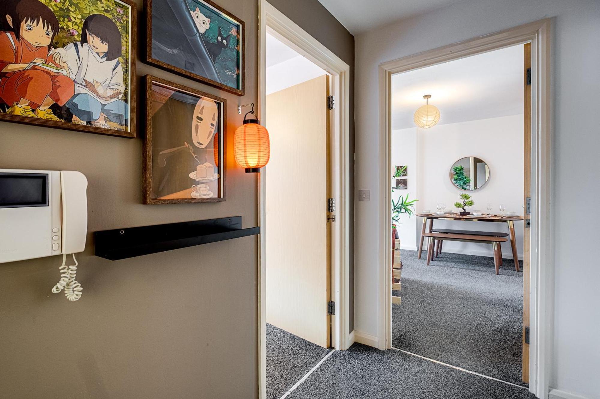 Anime Suite - Central And Free Parking With Netflix Birmingham Exterior photo
